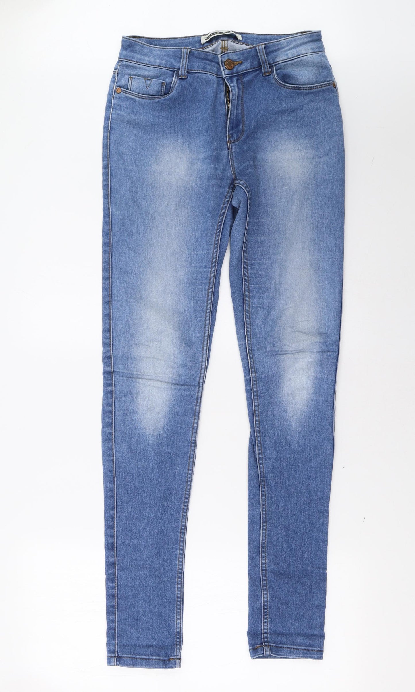 Noisy may Womens Blue   Skinny Jeans Size 10 L34 in
