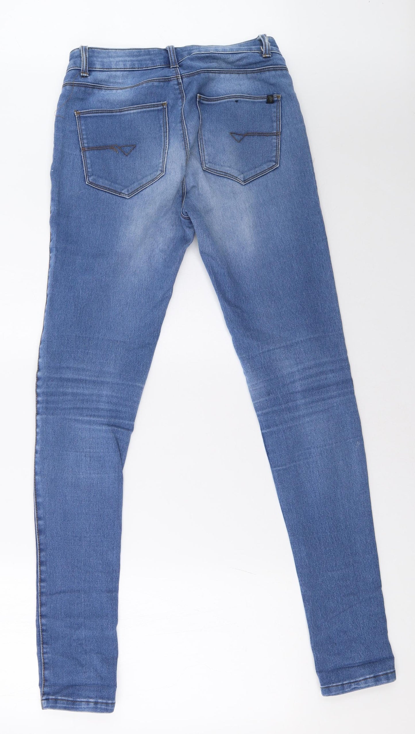 Noisy may Womens Blue   Skinny Jeans Size 10 L34 in