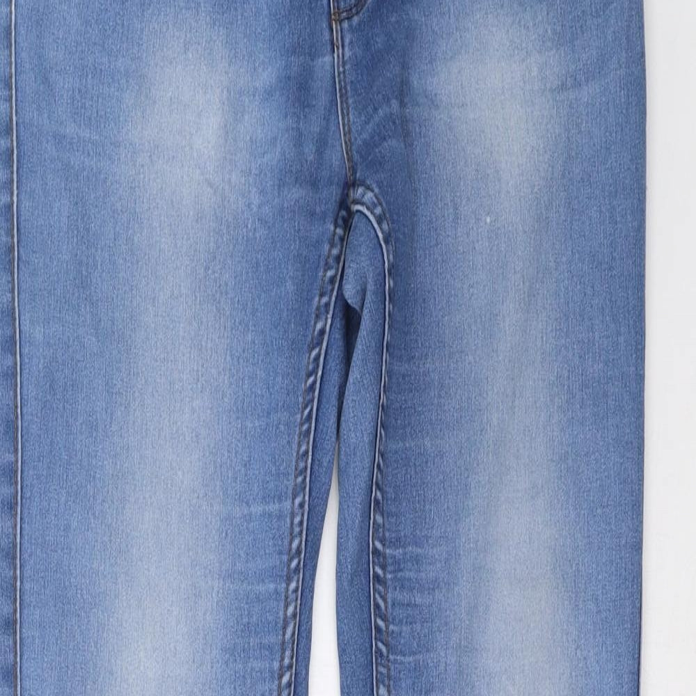 Noisy may Womens Blue   Skinny Jeans Size 10 L34 in