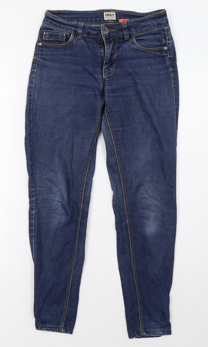 Only Womens Blue Straight Jeans Size 8 L28 in