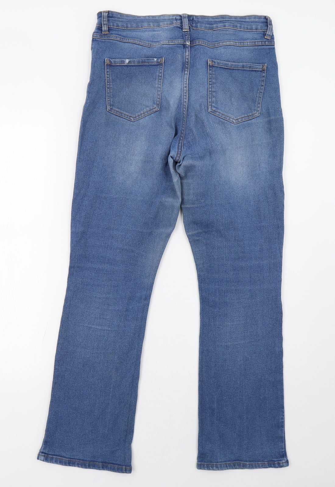 Matalan Womens Blue   Straight Jeans Size 14 L32 in