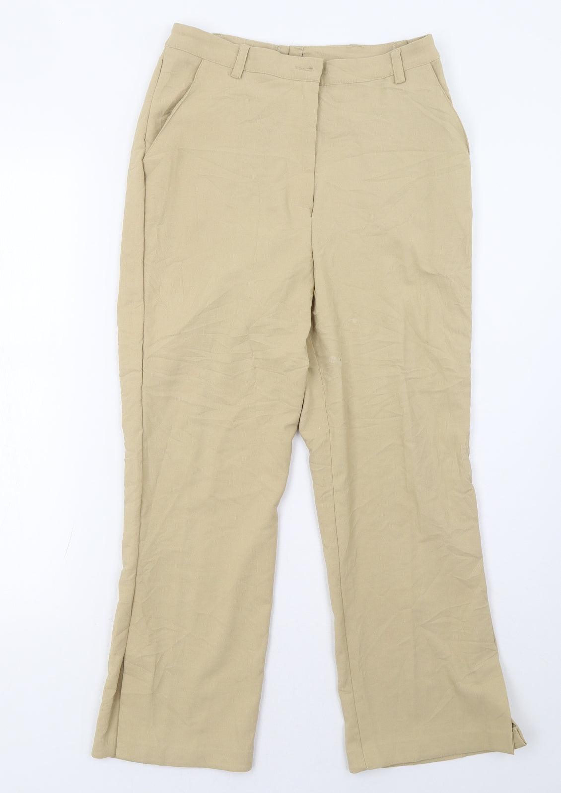 Preworn Womens Beige   Trousers  Size 8 L26 in