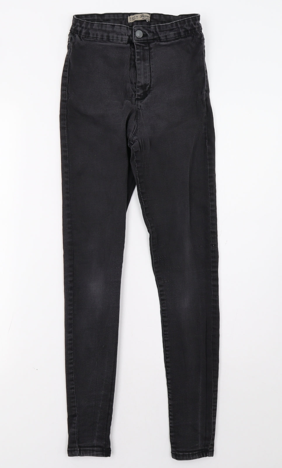 Primark Womens Black   Skinny Jeans Size 12 L32 in