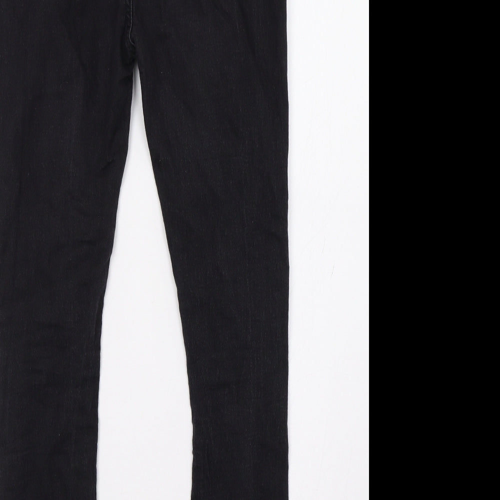 Boohoo Womens Black   Skinny Jeans Size 12 L31 in