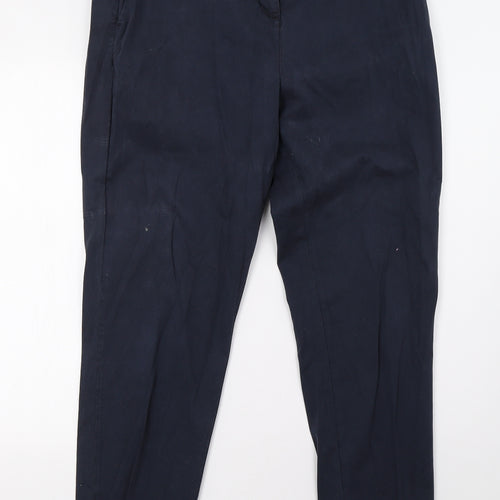 Marks and Spencer Womens Blue   Trousers  Size 14 L33 in