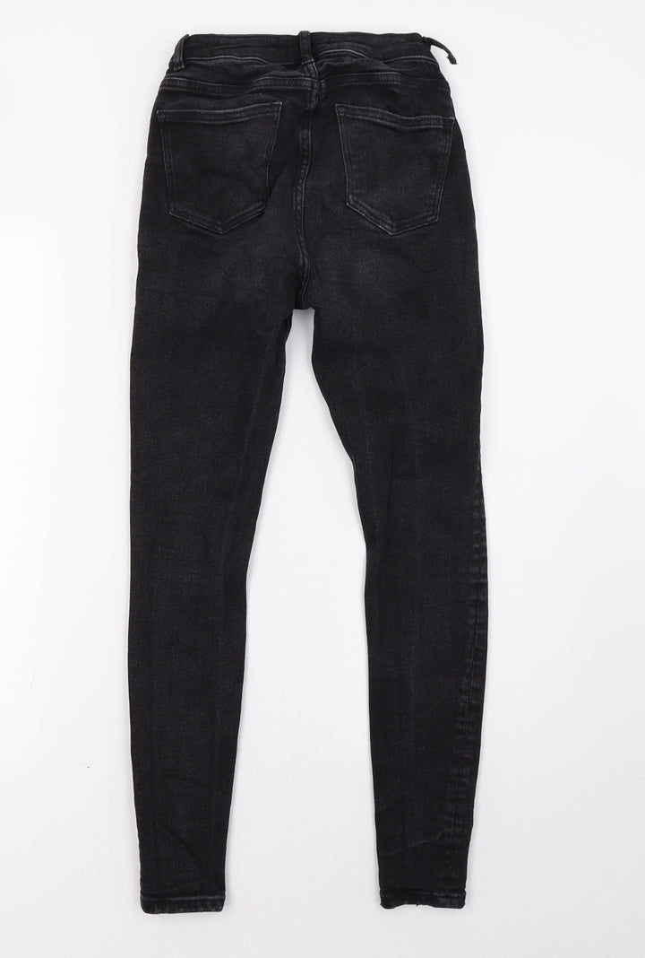 Primark Womens Black Skinny Jeans Size 8 L30 in