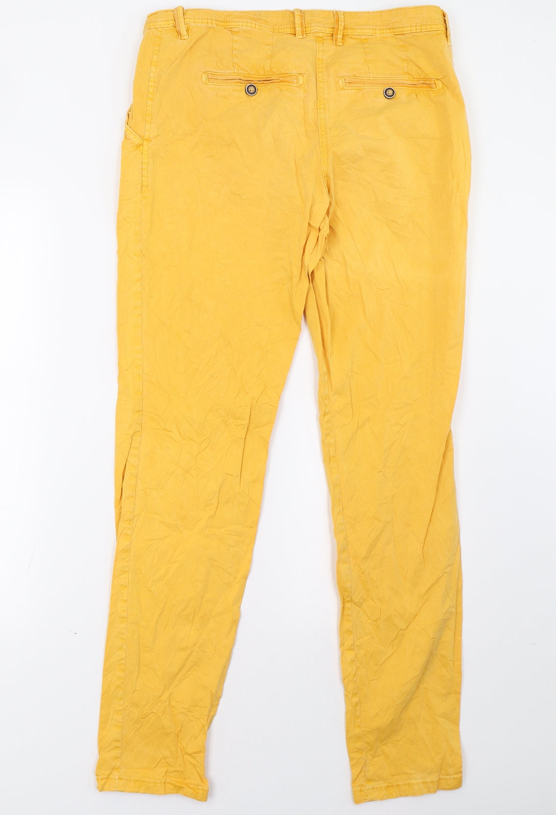 TOM TAILOR Mens Yellow   Trousers  Size 32 L32 in