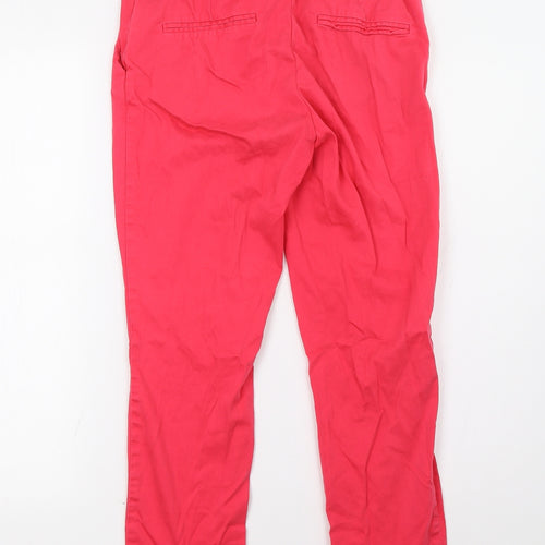 H&M Womens Pink   Trousers  Size 8 L26 in