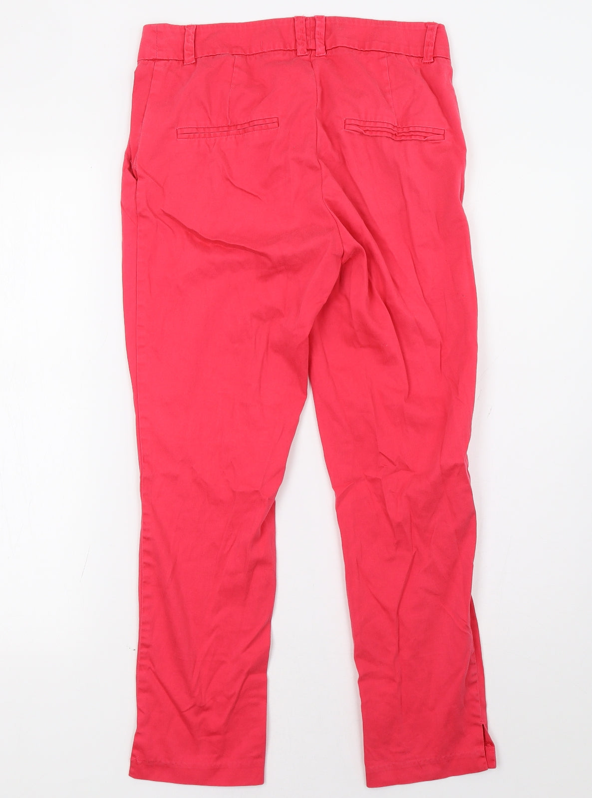 H&M Womens Pink   Trousers  Size 8 L26 in
