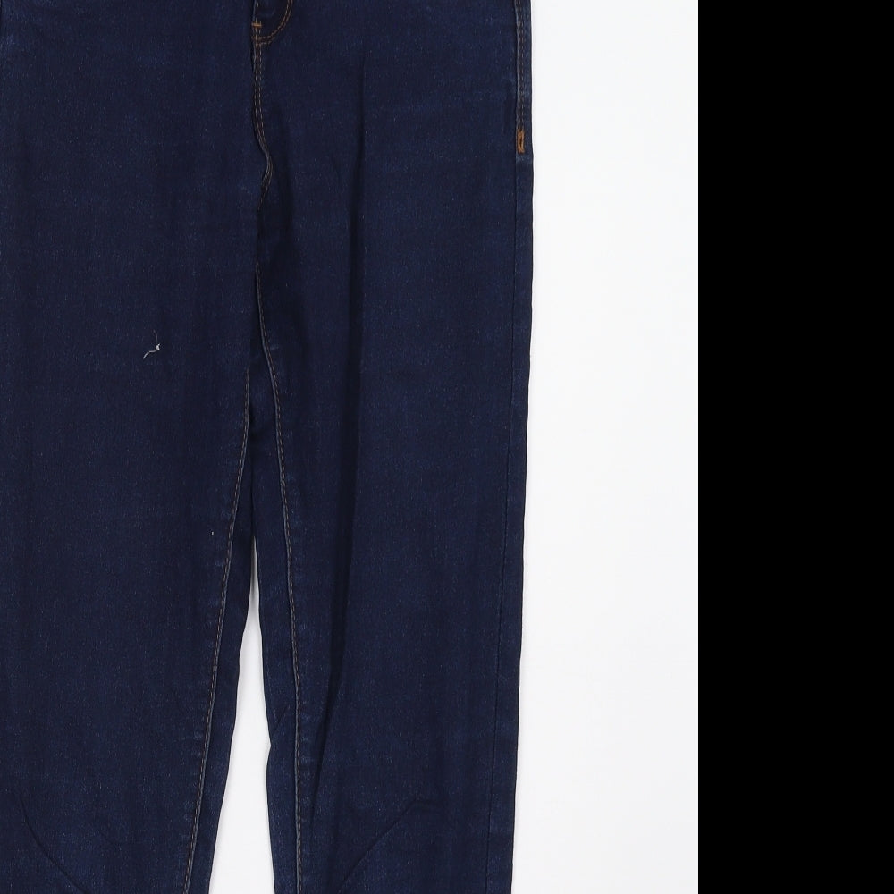 Primark Womens Blue   Straight Jeans Size 10 L30 in