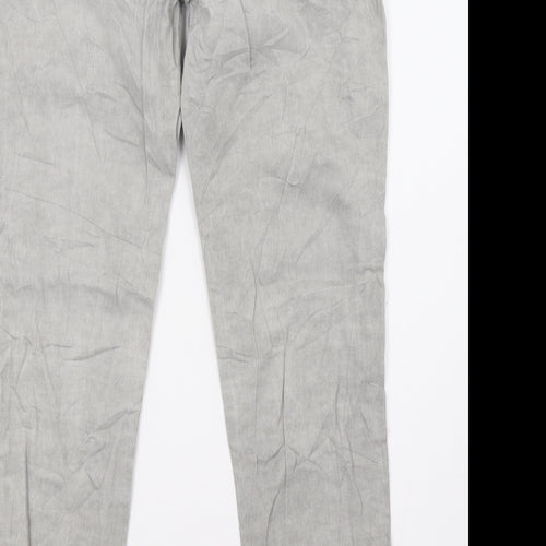 j welly Womens Grey   Skinny Jeans Size S L30 in