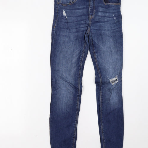 mohito Womens Blue   Skinny Jeans Size 8 L30 in