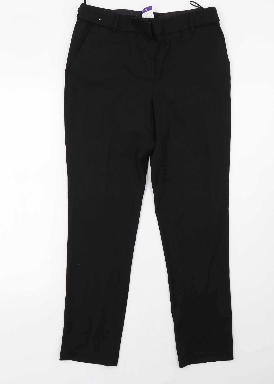NEXT Womens Black   Trousers  Size 10 L30 in