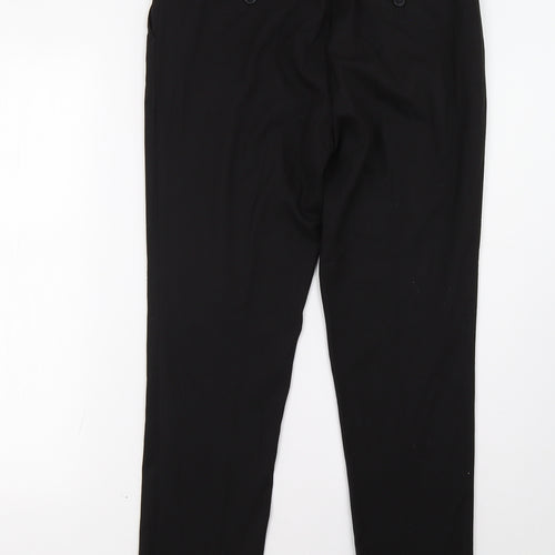 NEXT Womens Black   Trousers  Size 10 L30 in