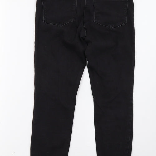 Matalan Womens Black   Skinny Jeans Size 8 L27 in