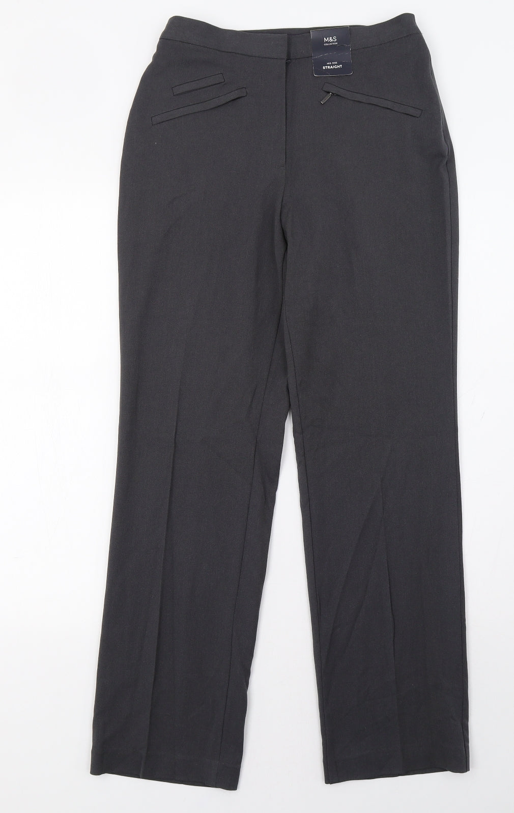 Marks and Spencer Womens Grey   Trousers  Size 6 L31 in