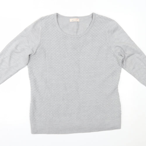 Marks and Spencer Womens Grey   Basic Blouse Size 16