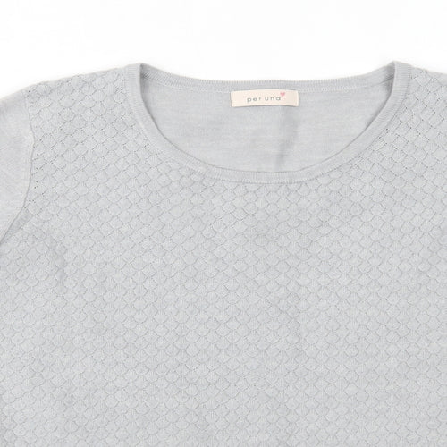 Marks and Spencer Womens Grey   Basic Blouse Size 16