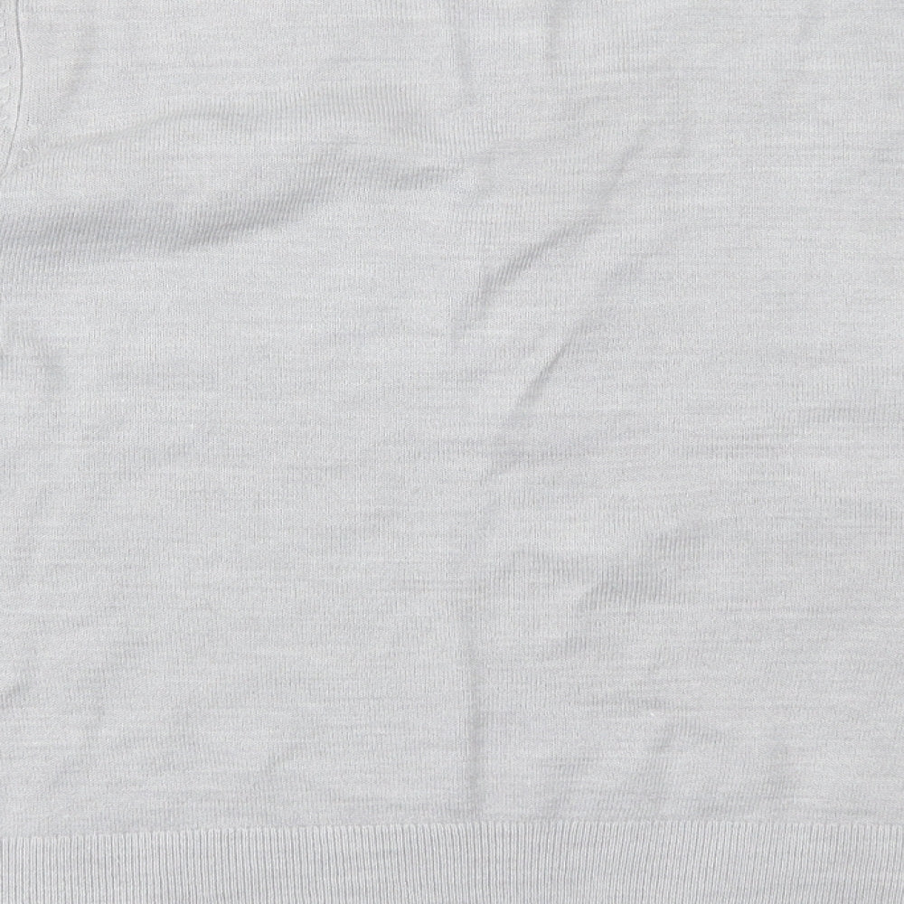 Marks and Spencer Womens Grey   Basic Blouse Size 16