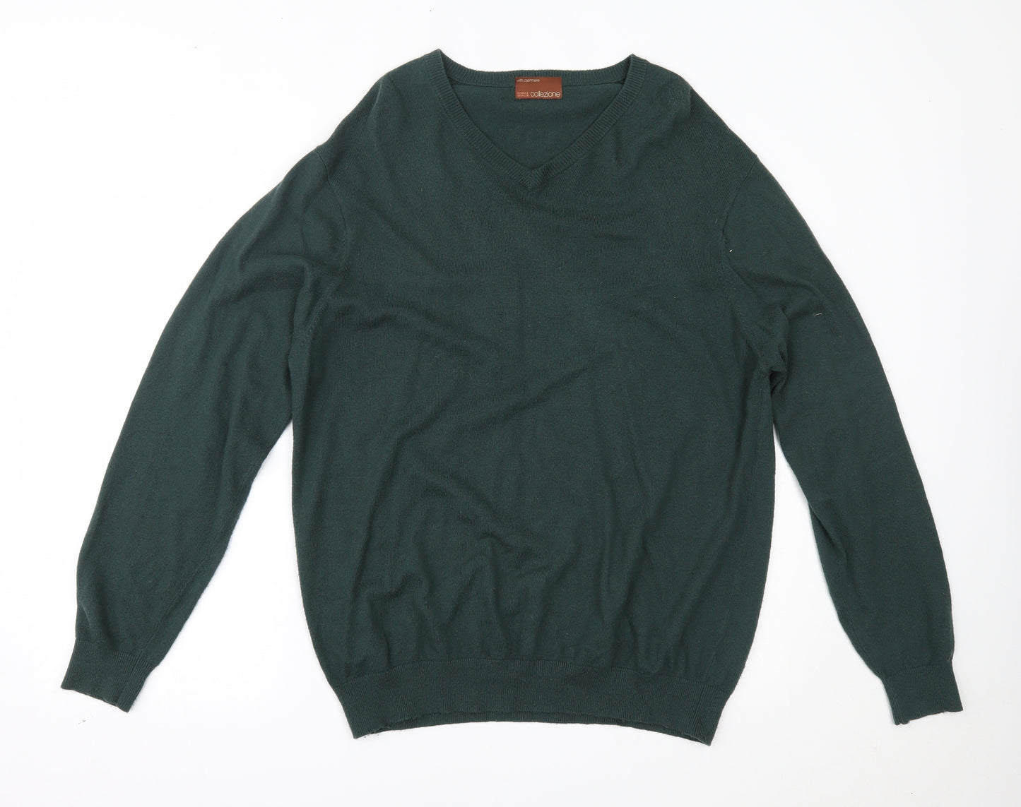 Marks and Spencer Mens Green   Pullover Jumper Size XL