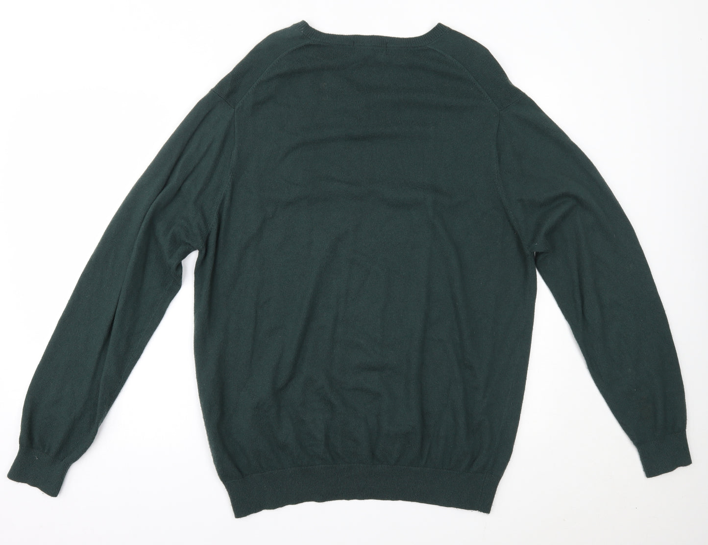 Marks and Spencer Mens Green   Pullover Jumper Size XL