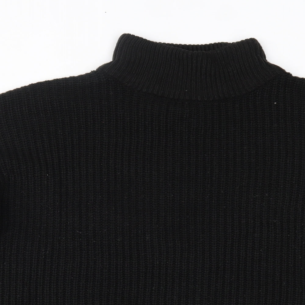 H&M Womens Black   Pullover Jumper Size M