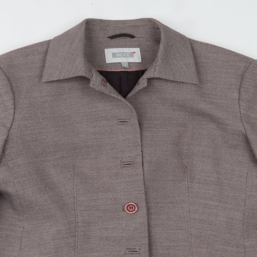 NEXT Womens Red   Jacket Blazer Size 16