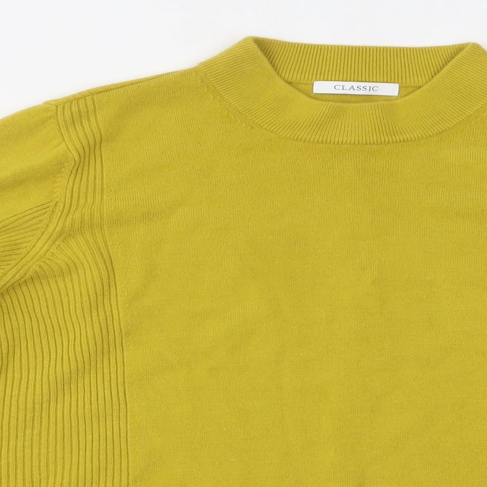 Marks and Spencer Womens Yellow   Basic Blouse Size 16