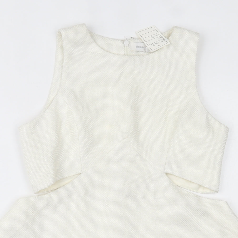 Finders Keepers Womens White   Basic Blouse Size S