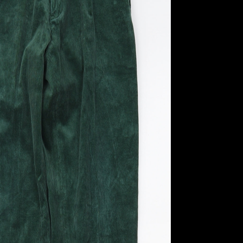 Polo Ralph Lauren Mens Green  Corduroy Trousers  Size 32 L30 in