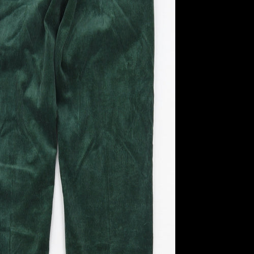 Polo Ralph Lauren Mens Green  Corduroy Trousers  Size 32 L30 in