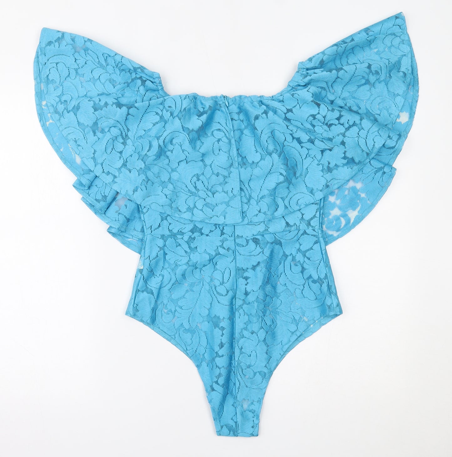 Preworn Womens Blue   Bodysuit One-Piece Size S