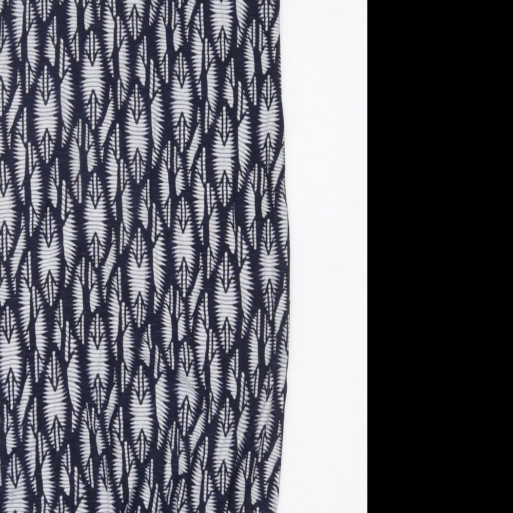 NEXT Womens Blue Geometric  Maxi  Size 6