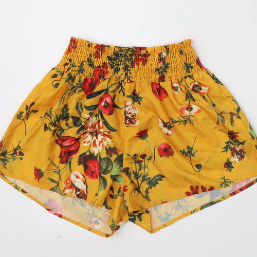Zaful Womens Yellow Floral   Outfit/Set Size 8