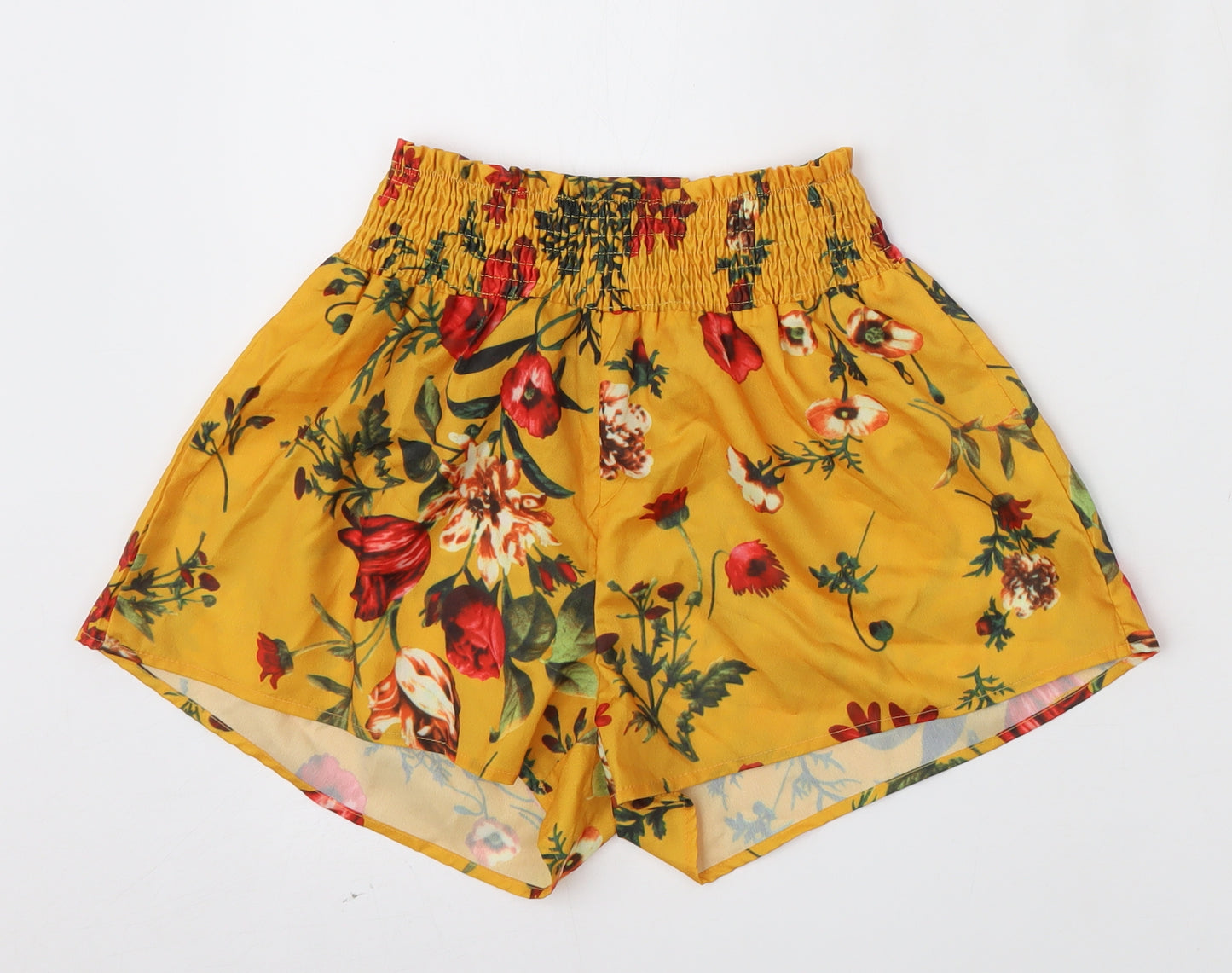Zaful Womens Yellow Floral   Outfit/Set Size 8