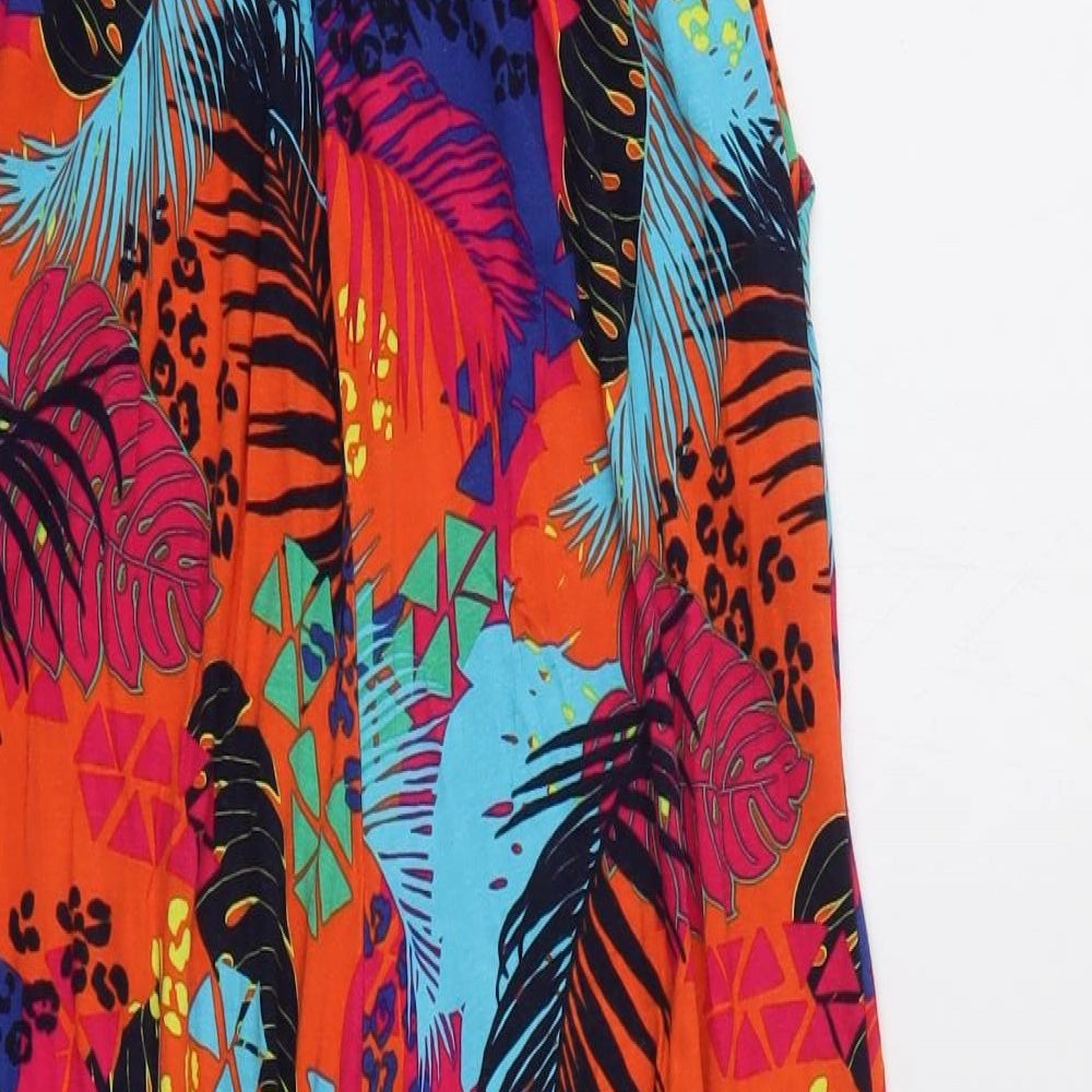 George Womens Multicoloured Floral  Playsuit One-Piece Size XS
