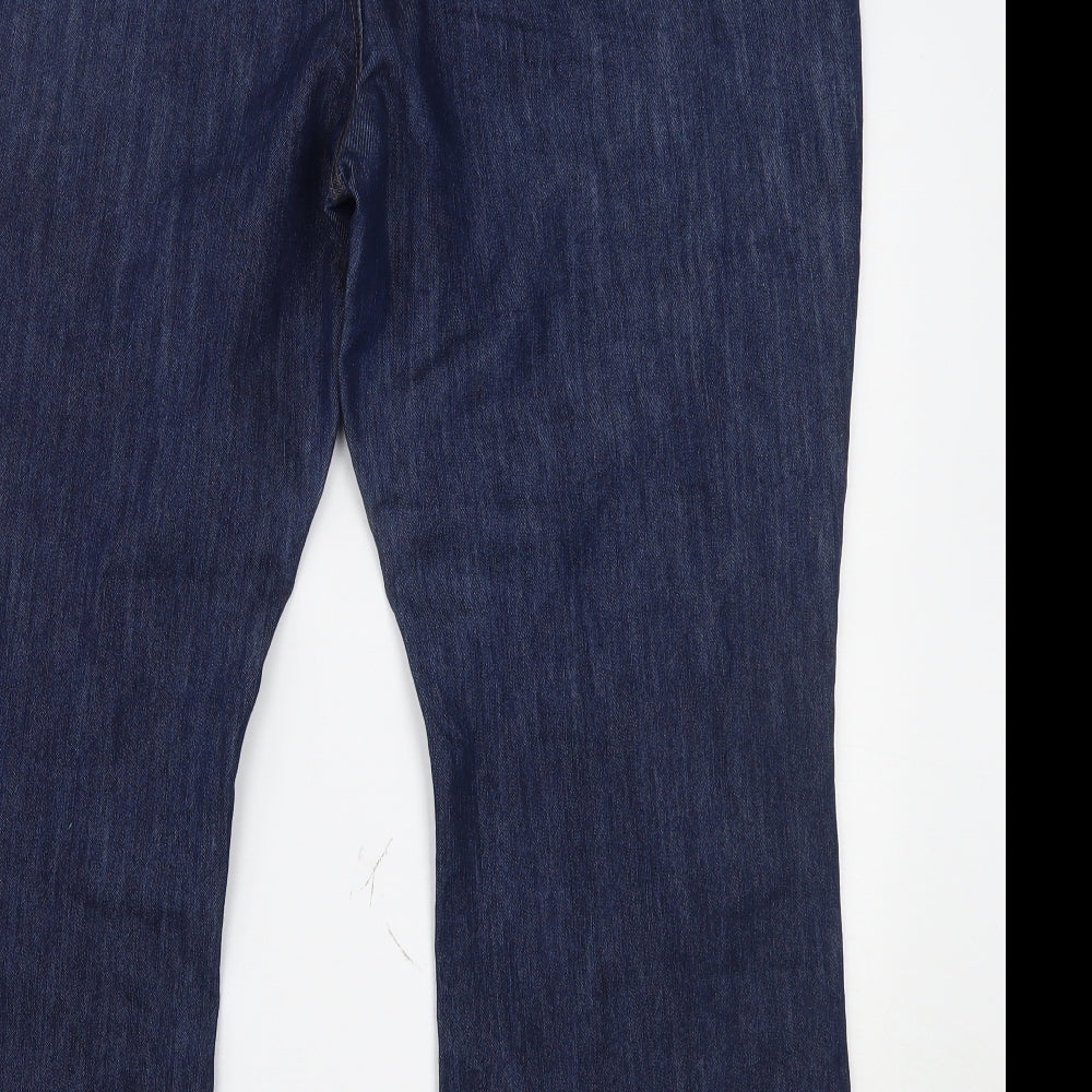 George Womens Blue  Denim Bootcut Jeans Size 20 L25 in