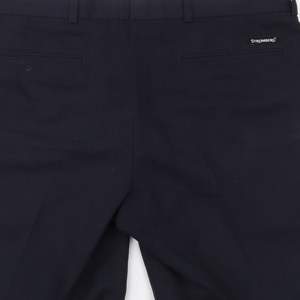 Stromberg Mens Blue   Chino Shorts Size 34
