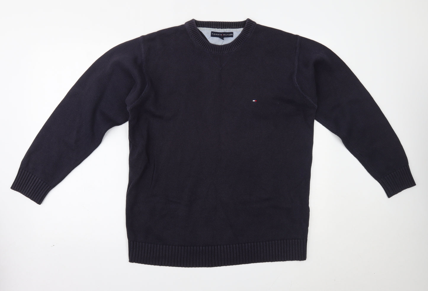 Tommy Hilfiger Mens Blue   Pullover Jumper Size M