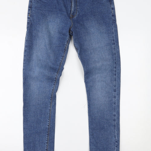 ASOS Mens Blue  Denim Skinny Jeans Size 33 in L34 in