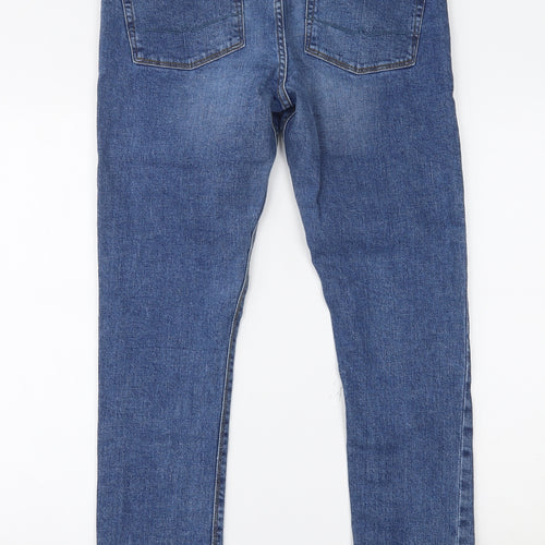 ASOS Mens Blue  Denim Skinny Jeans Size 33 in L34 in