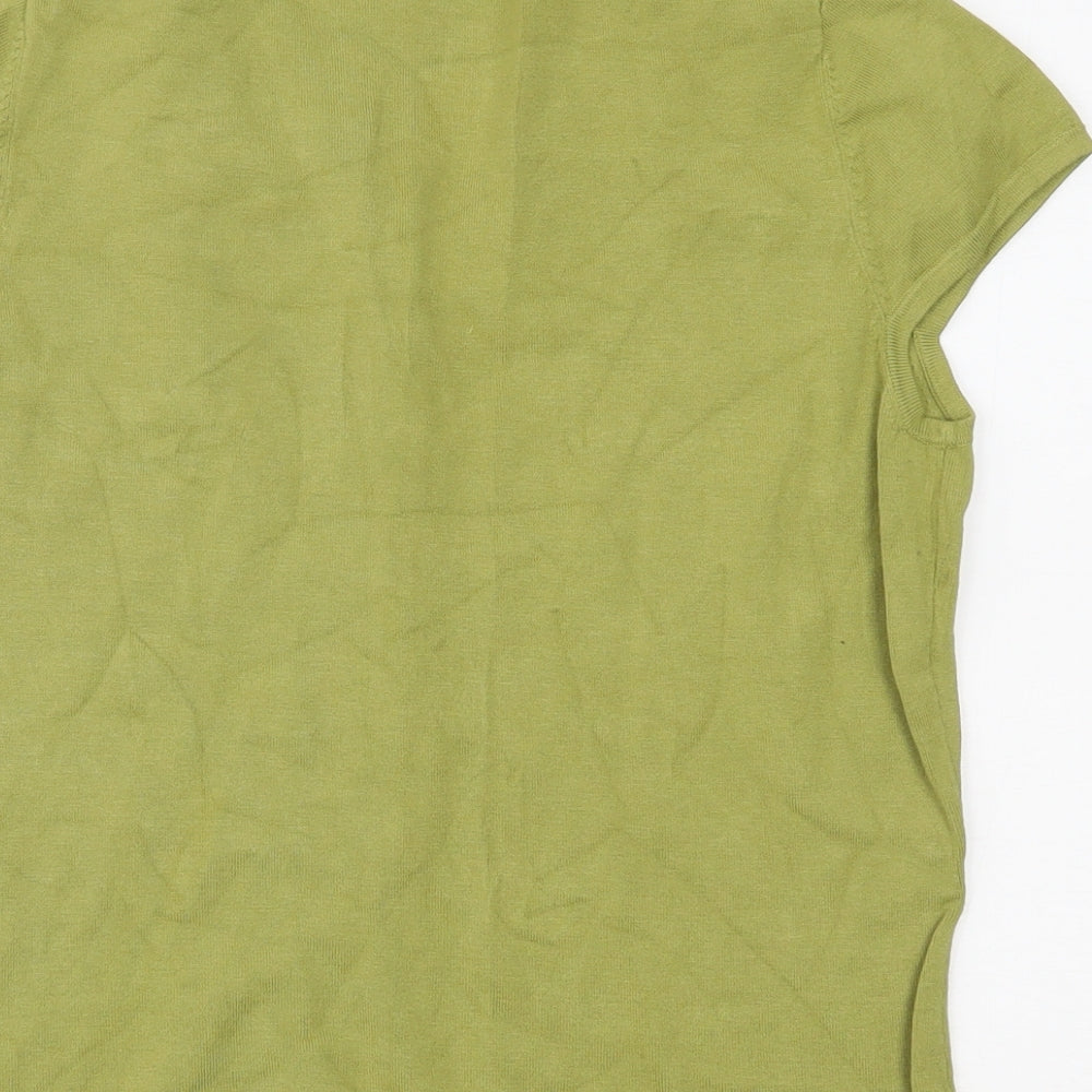 WE Womens Green   Basic T-Shirt Size L