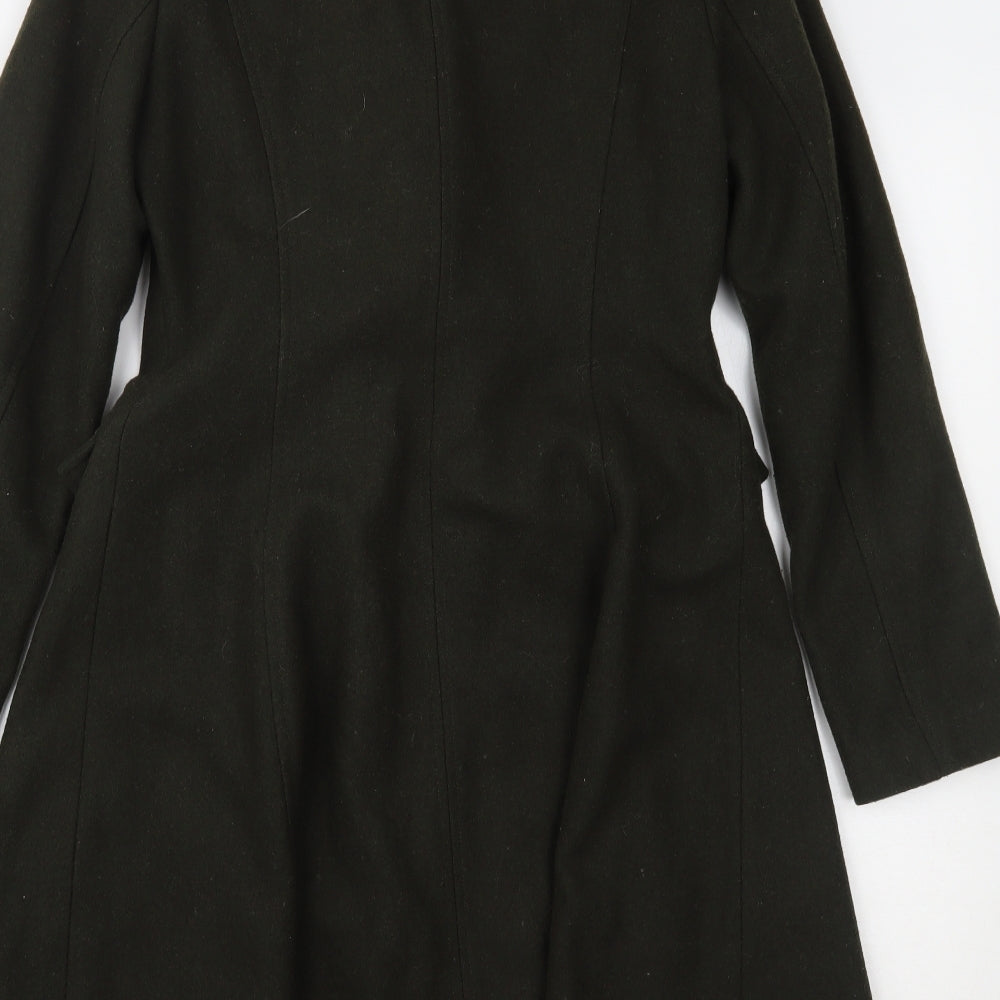 George Womens Green   Trench Coat Coat Size 10