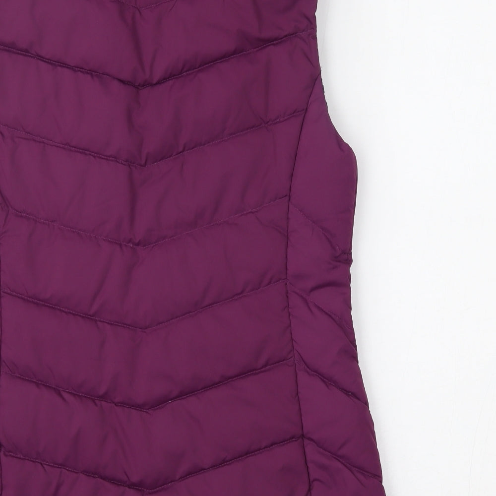 Mountain Warehouse Womens Purple   Gilet Coat Size 8