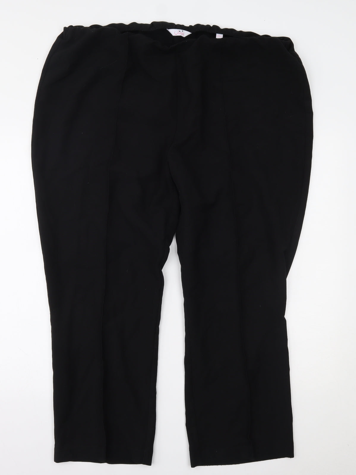 JULIPA Womens Black   Trousers  Size 22 L27 in