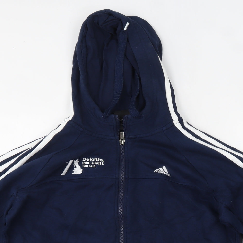 adidas Mens Blue   Jacket  Size S