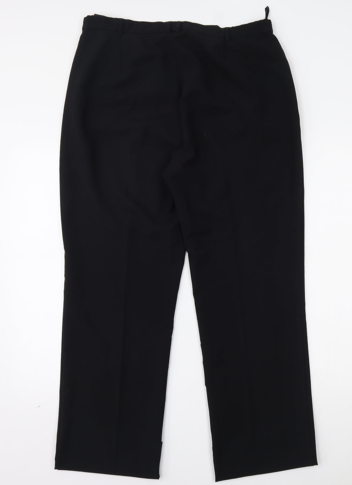Marks and Spencer Womens Black   Trousers  Size 14 L31 in