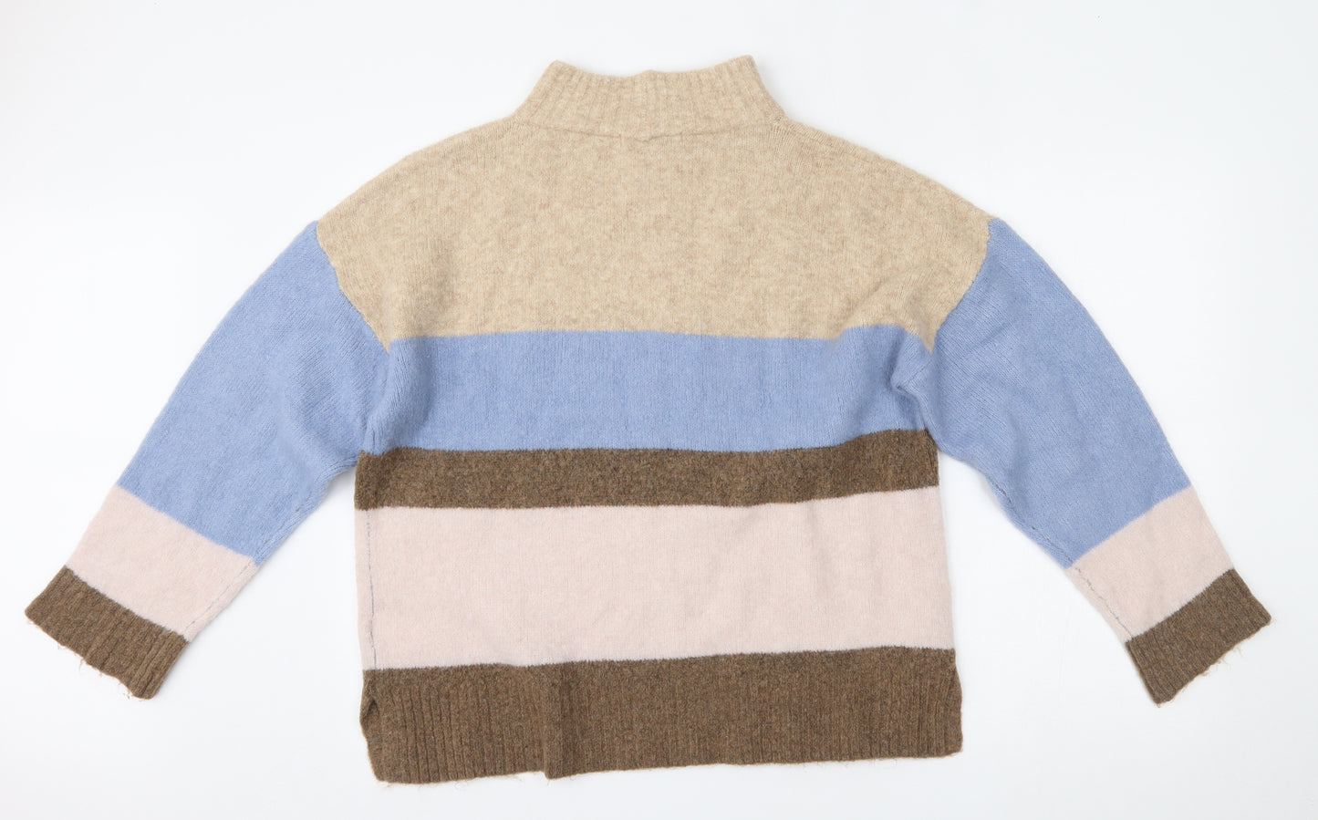 NEXT Womens Multicoloured Striped  Pullover Jumper Size L