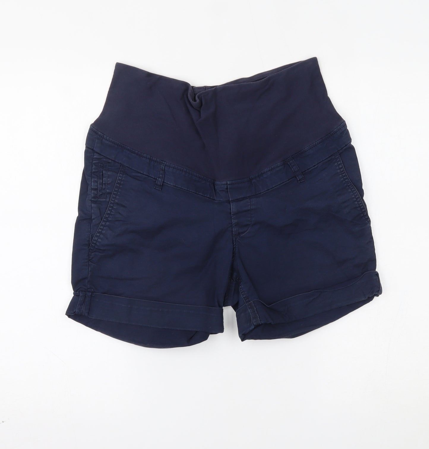 H&M Womens Blue   Chino Shorts Size 12