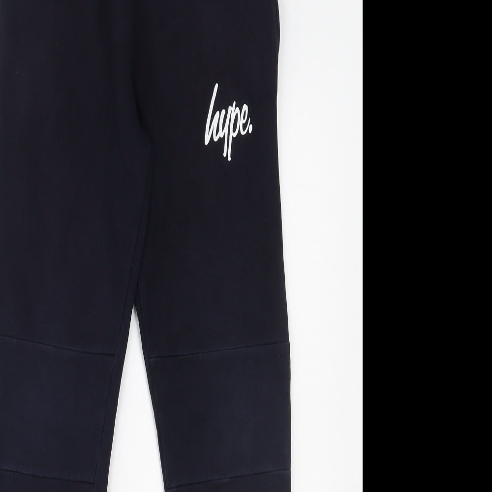 Hype Boys Blue   Jogger Trousers Size 9-10 Years